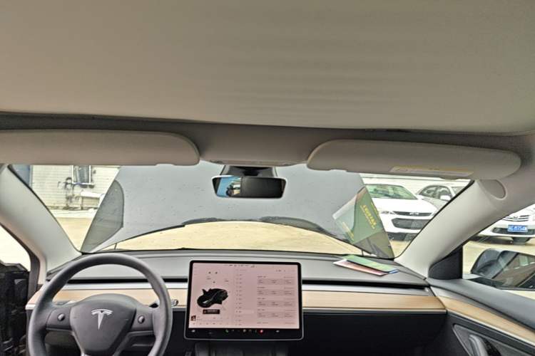 Used Tesla Model 3 2022 Rear-Wheel-Drive Version Headliner