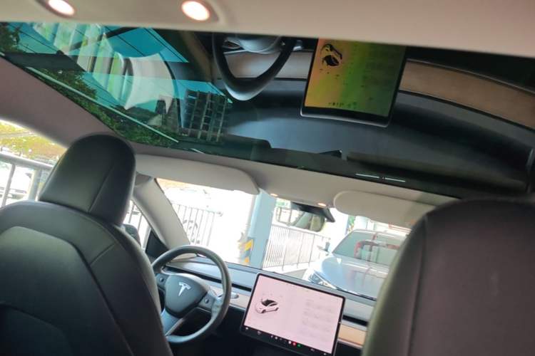 Used Tesla Model 3 2022 Rear-Wheel-Drive Version Headliner