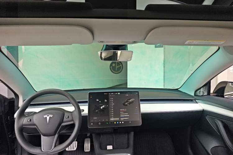 Used Tesla Model 3 2022 Performance High-Performance All-Wheel-Drive Version Headliner