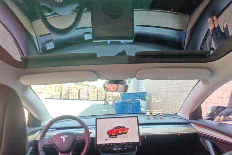 Used Tesla Model 3 2022 Rear-Wheel-Drive Version Headliner