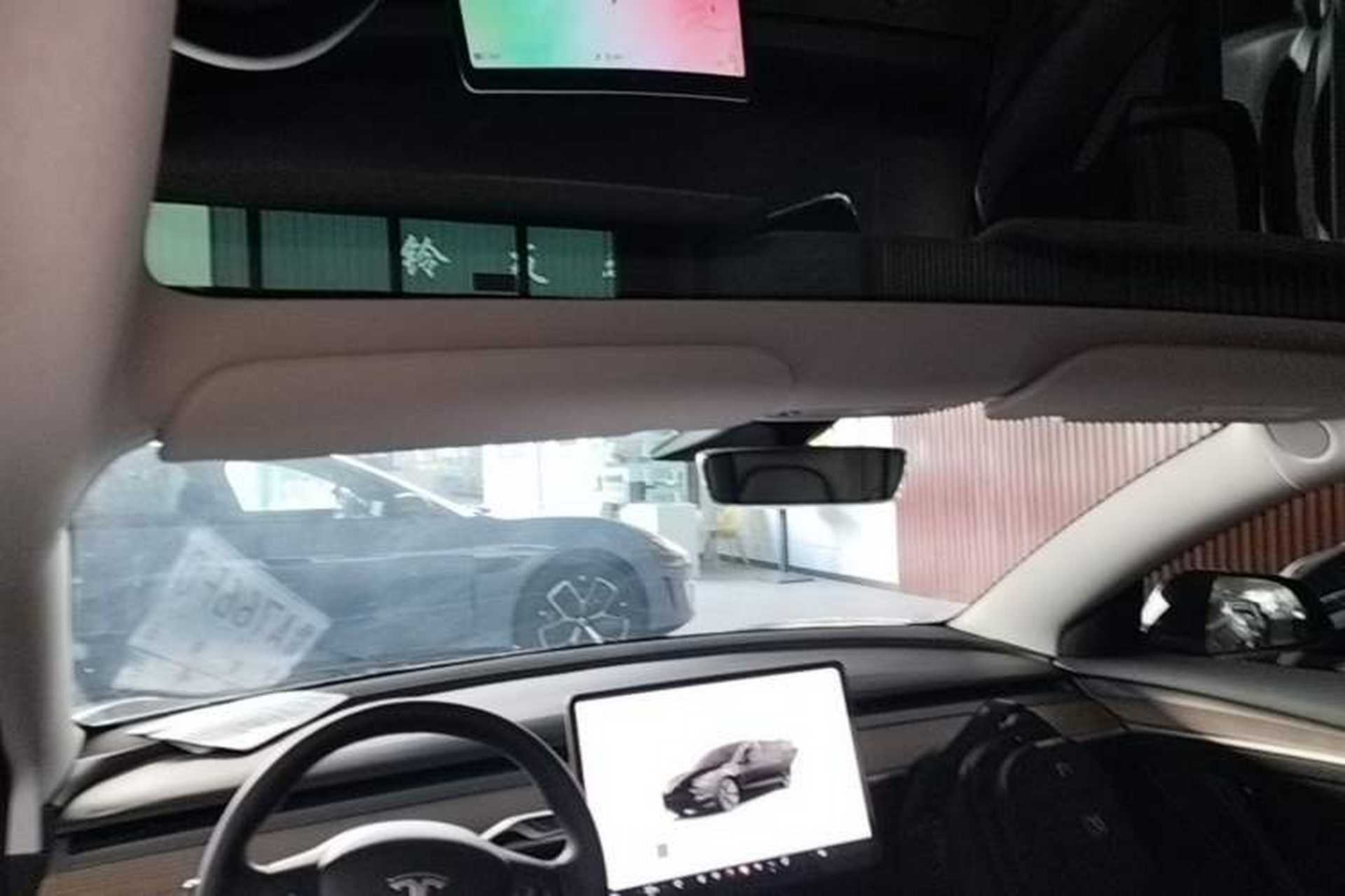 Used Tesla Model 3 2022 Rear-Wheel-Drive Version Headliner