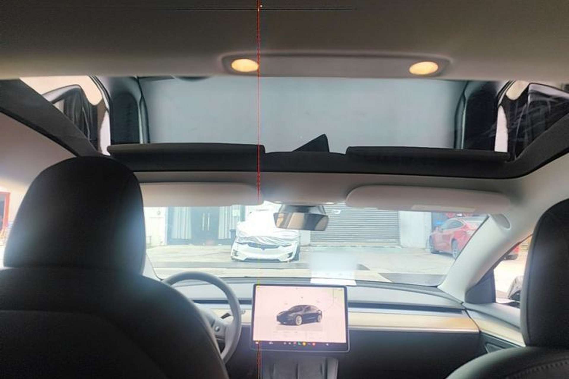 Used Tesla Model 3 2022 Rear-Wheel-Drive Version Headliner