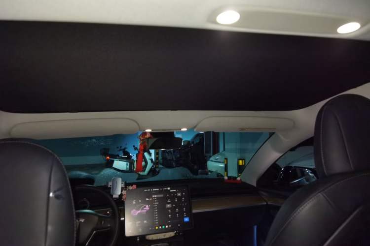 Used Tesla Model 3 2022 Rear-Wheel-Drive Version Headliner