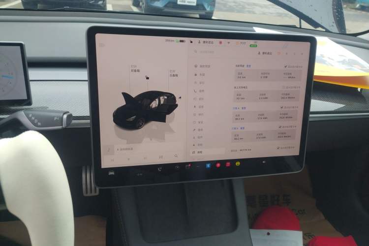 Used Tesla Model 3 2022 Performance High-Performance All-Wheel-Drive Version Instrument Cluster