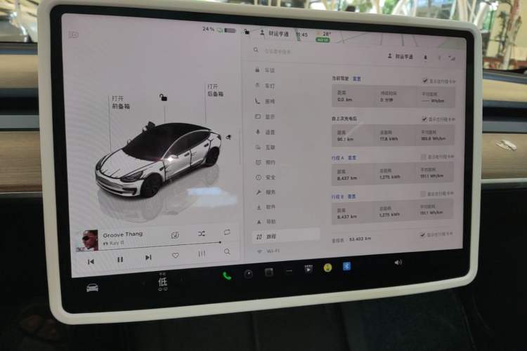 Used Tesla Model 3 2022 Rear-Wheel-Drive Version Instrument Cluster