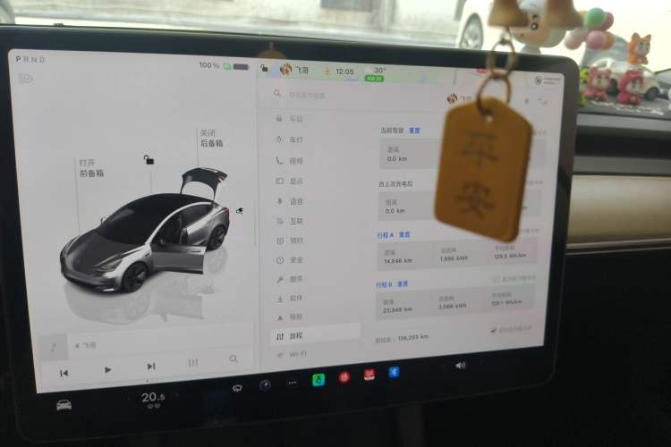 Used Tesla Model 3 2022 Rear-Wheel-Drive Version Instrument Cluster