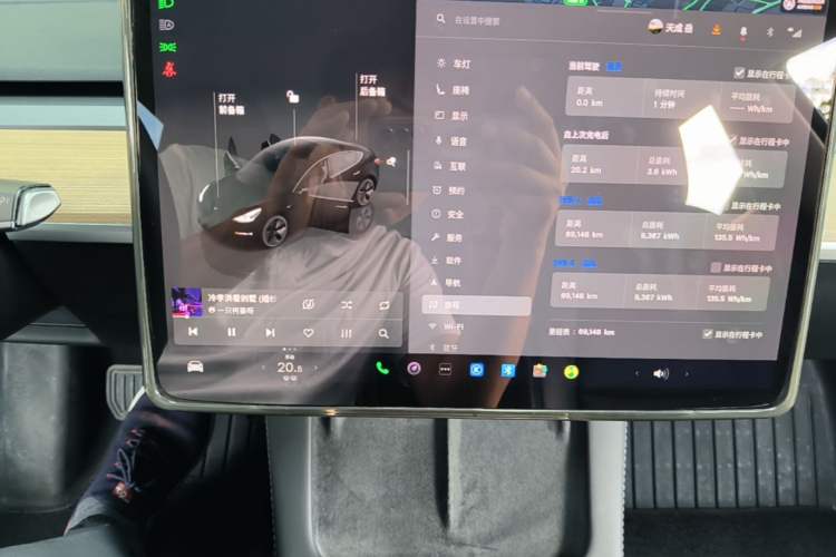 Used Tesla Model 3 2022 Rear-Wheel-Drive Version Instrument Cluster