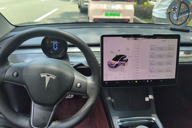 Used Tesla Model 3 2022 Performance High-Performance All-Wheel-Drive Version Instrument Cluster