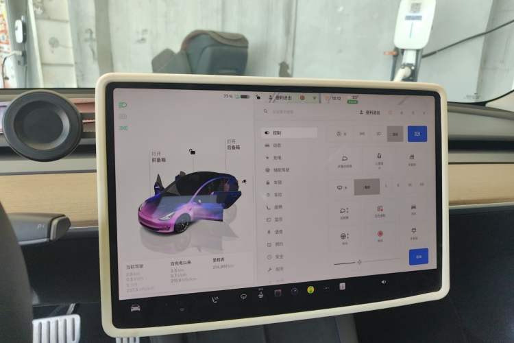 Used Tesla Model 3 2022 Performance High-Performance All-Wheel-Drive Version Instrument Cluster