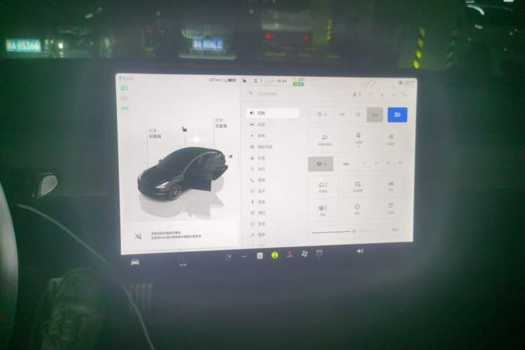 Used Tesla Model 3 2022 Performance High-Performance All-Wheel-Drive Version Instrument Cluster