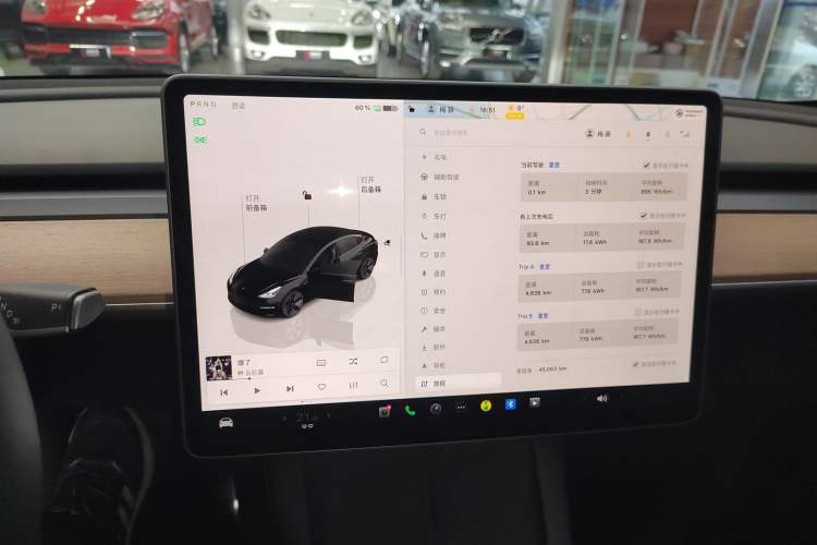 Used Tesla Model 3 2022 Rear-Wheel-Drive Version Instrument Cluster