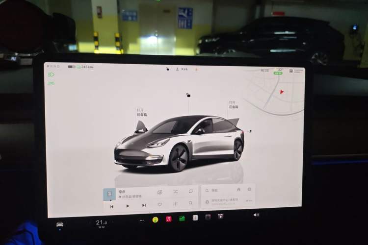 Used Tesla Model 3 2022 Rear-Wheel-Drive Version Instrument Cluster
