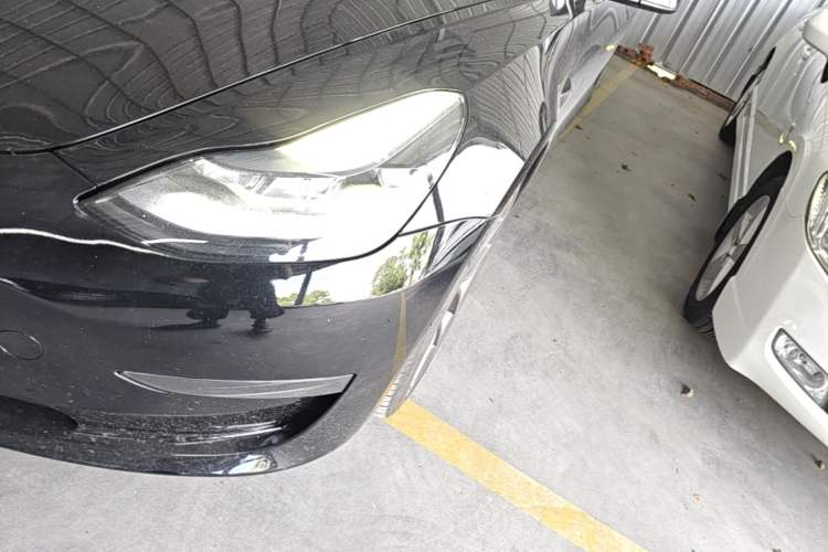 Used Tesla Model 3 2022 Performance High-Performance All-Wheel-Drive Version Left Front Headlight