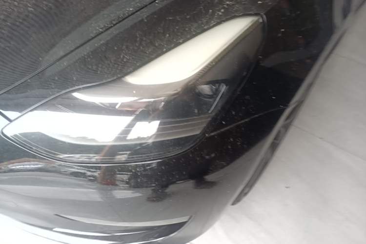 Used Tesla Model 3 2022 Performance High-Performance All-Wheel-Drive Version Left Front Headlight