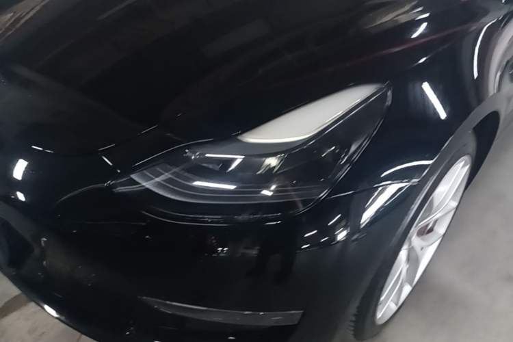 Used Tesla Model 3 2022 Performance High-Performance All-Wheel-Drive Version Left Front Headlight
