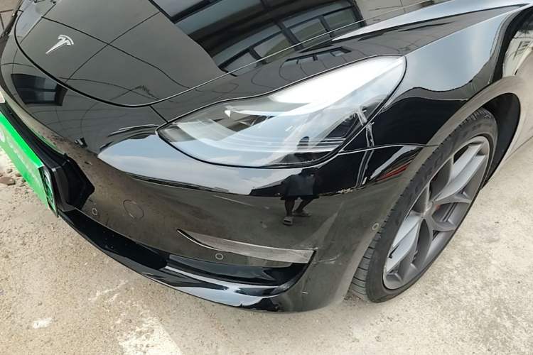 Used Tesla Model 3 2022 Performance High-Performance All-Wheel-Drive Version Left Front Headlight