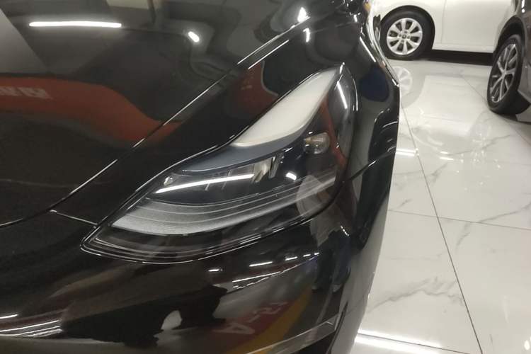 Used Tesla Model 3 2022 Performance High-Performance All-Wheel-Drive Version Left Front Headlight
