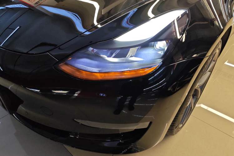 Used Tesla Model 3 2022 Performance High-Performance All-Wheel-Drive Version Left Front Headlight