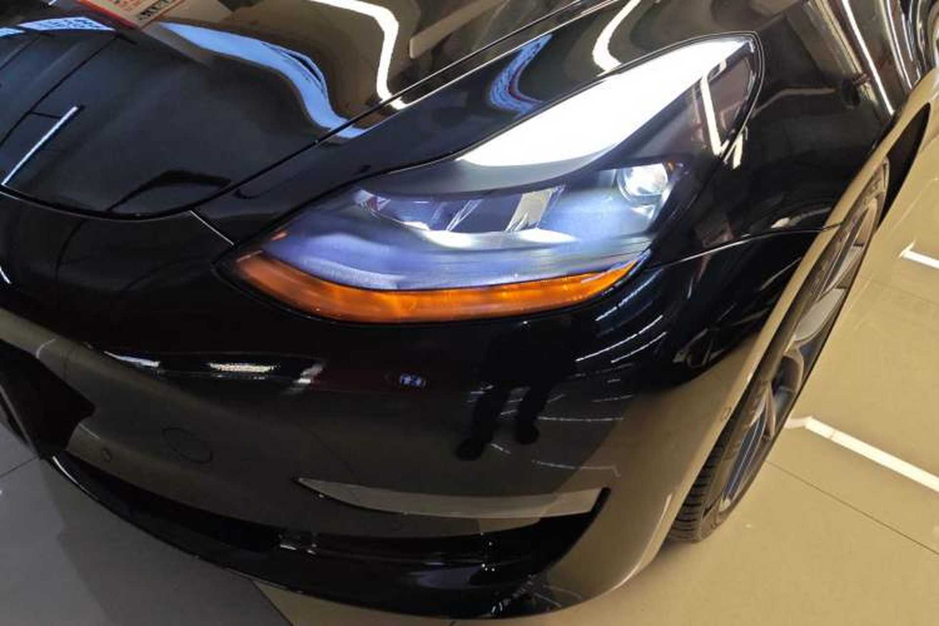 Used Tesla Model 3 2022 Performance High-Performance All-Wheel-Drive Version Left Front Headlight