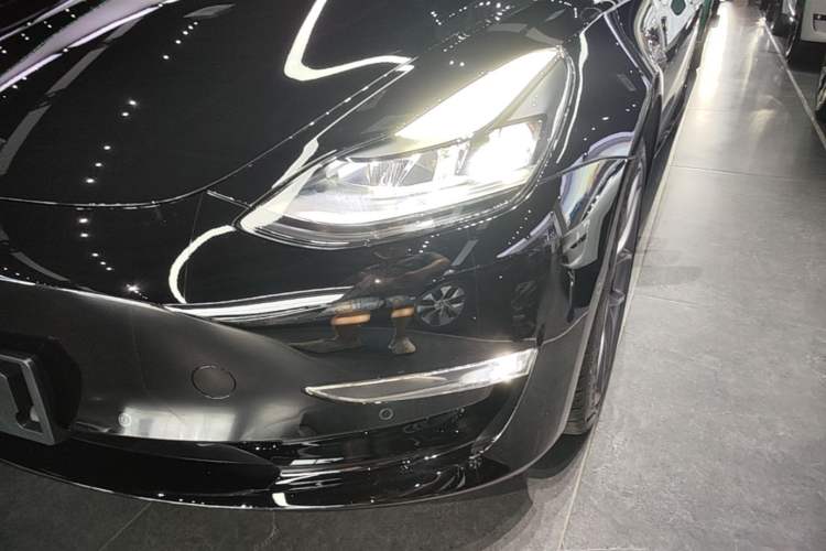 Used Tesla Model 3 2022 Performance High-Performance All-Wheel-Drive Version Left Front Headlight