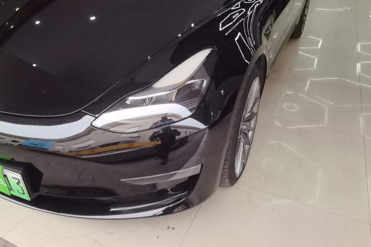 Used Tesla Model 3 2022 Performance High-Performance All-Wheel-Drive Version Left Front Headlight