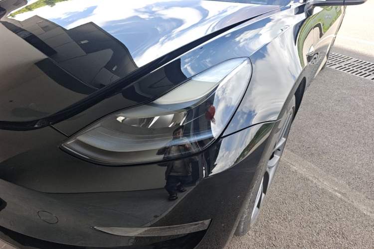 Used Tesla Model 3 2022 Performance High-Performance All-Wheel-Drive Version Left Front Headlight
