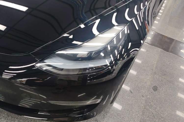 Used Tesla Model 3 2022 Performance High-Performance All-Wheel-Drive Version Left Front Headlight