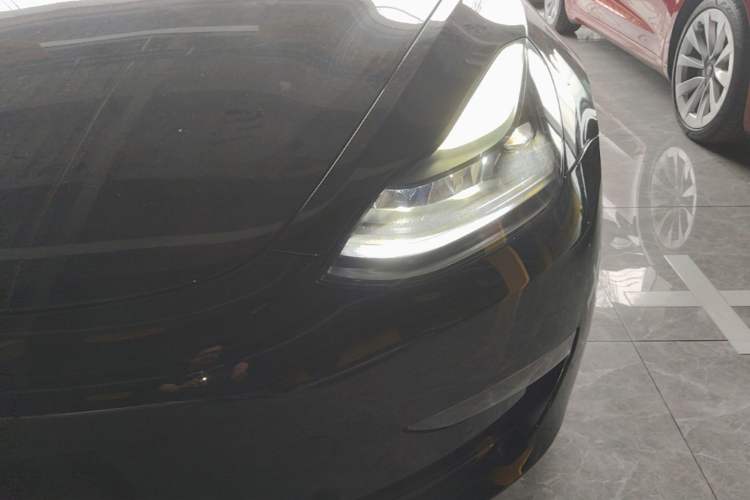 Used Tesla Model 3 2022 Performance High-Performance All-Wheel-Drive Version Left Front Headlight