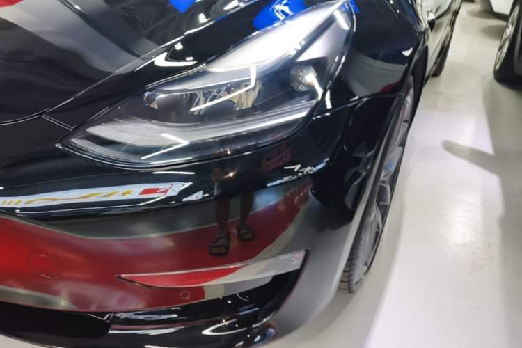 Used Tesla Model 3 2022 Performance High-Performance All-Wheel-Drive Version Left Front Headlight