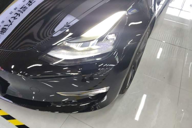 Used Tesla Model 3 2022 Performance High-Performance All-Wheel-Drive Version Left Front Headlight