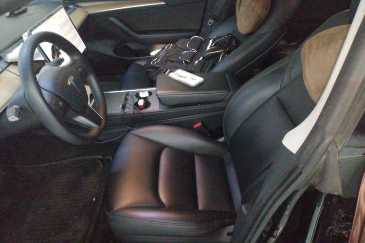Used Tesla Model 3 2022 Performance High-Performance All-Wheel-Drive Version Left Front Seat