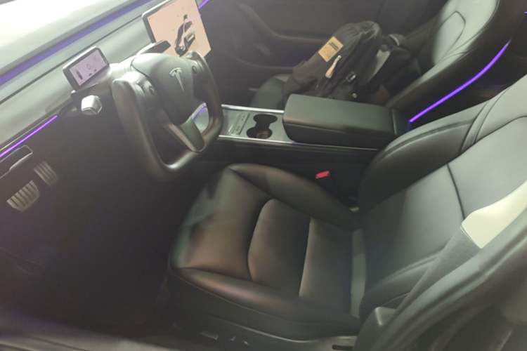 Used Tesla Model 3 2022 Performance High-Performance All-Wheel-Drive Version Left Front Seat