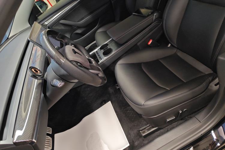 Used Tesla Model 3 2022 Performance High-Performance All-Wheel-Drive Version Left Front Seat