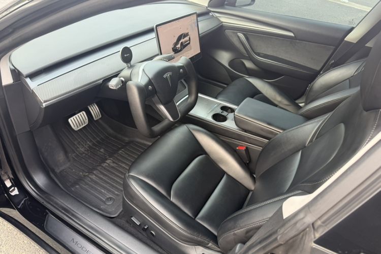 Used Tesla Model 3 2022 Performance High-Performance All-Wheel-Drive Version Left Front Seat