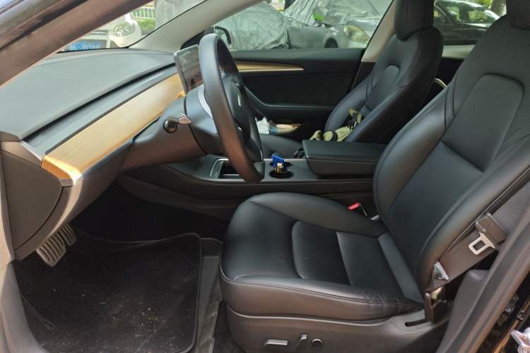 Used Tesla Model 3 2022 Performance High-Performance All-Wheel-Drive Version Left Front Seat