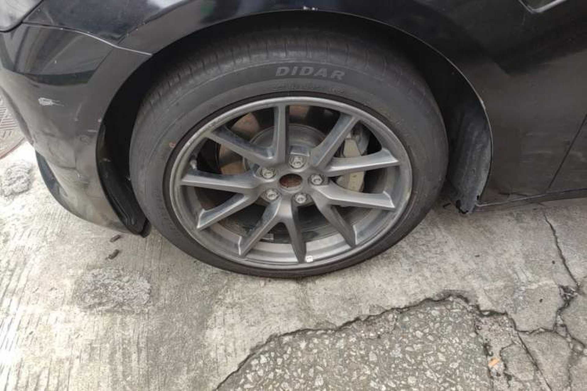 Used Tesla Model 3 2022 Rear-Wheel-Drive Version Left Front Wheel Hub