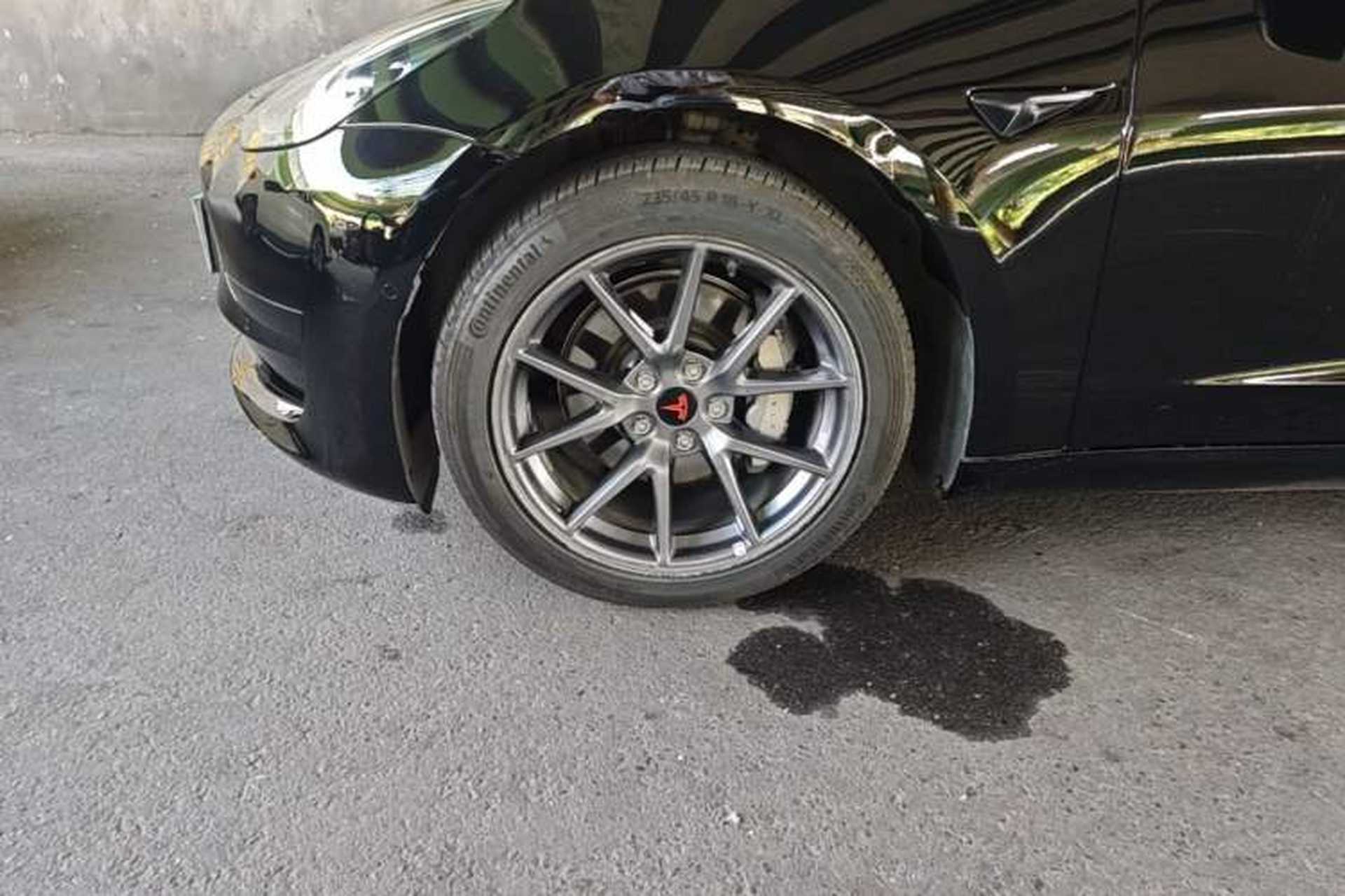 Used Tesla Model 3 2022 Rear-Wheel-Drive Version Left Front Wheel Hub