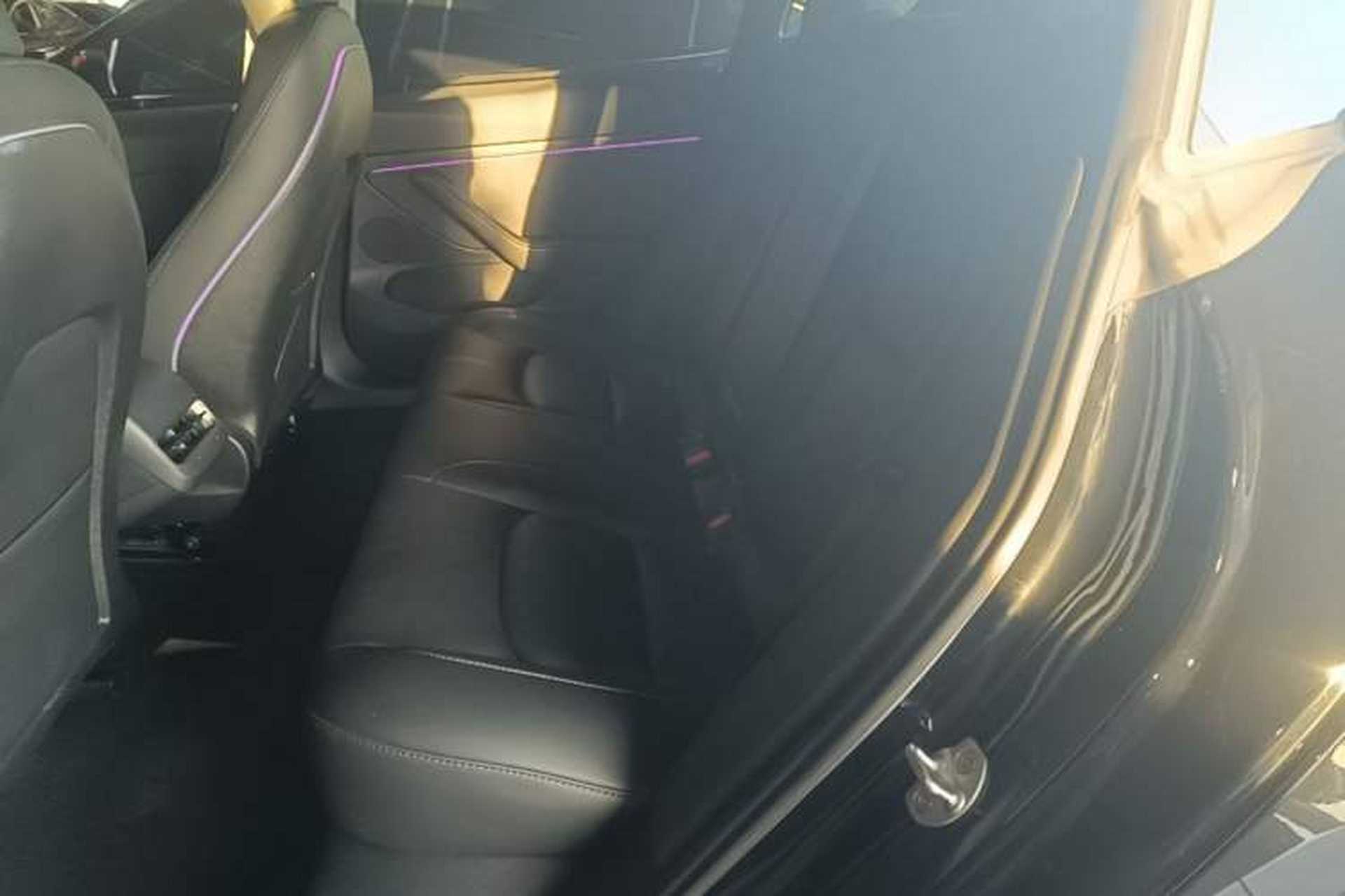 Used Tesla Model 3 2022 Rear-Wheel-Drive Version Left Rear Seat