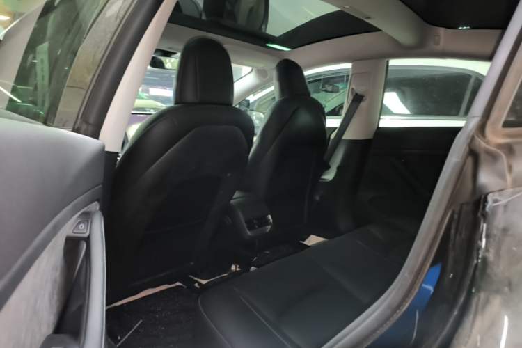 Used Tesla Model 3 2022 Rear-Wheel-Drive Version Left Rear Seat