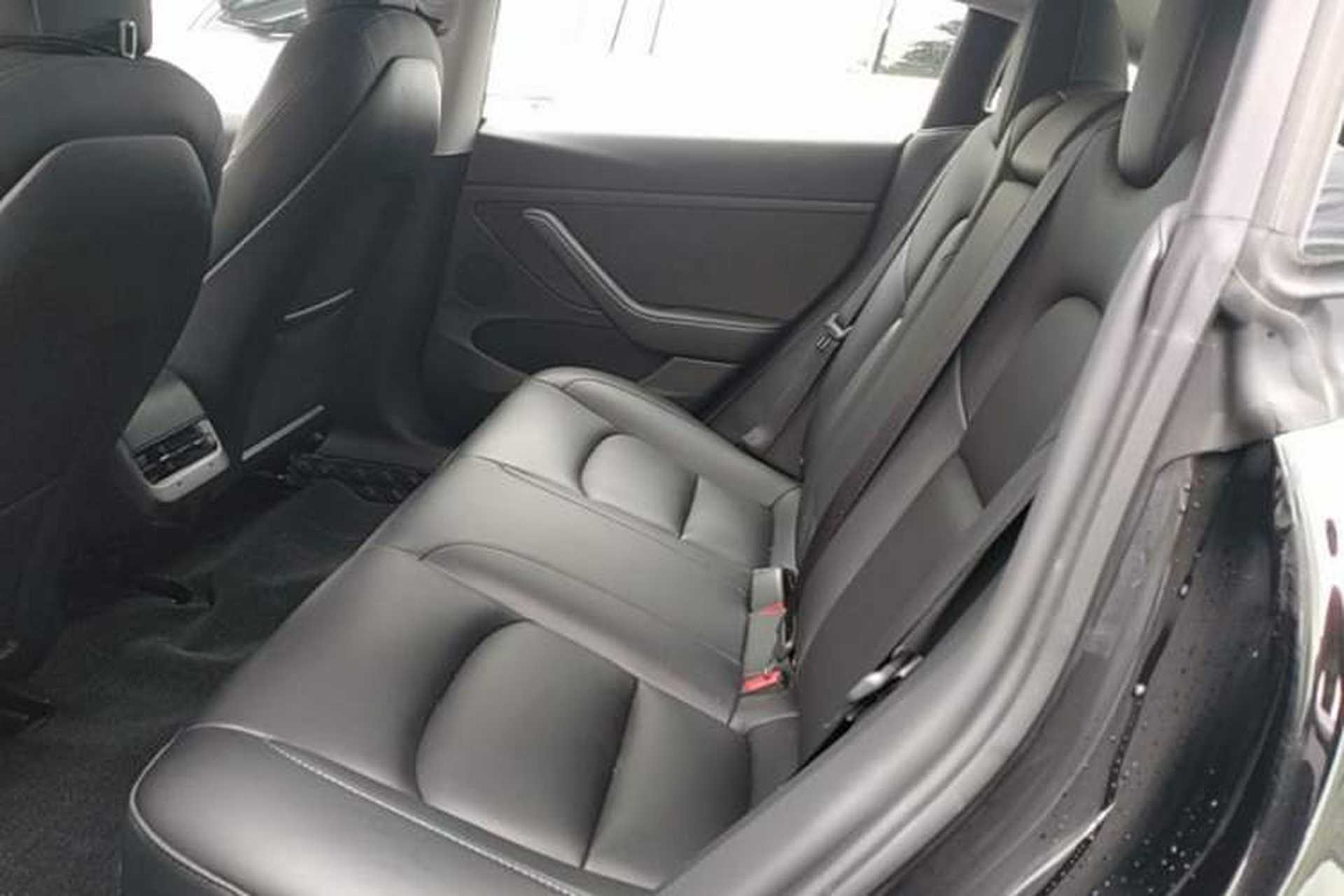 Used Tesla Model 3 2022 Rear-Wheel-Drive Version Left Rear Seat