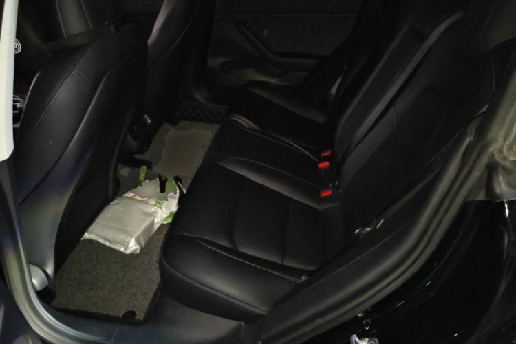 Used Tesla Model 3 2022 Performance High-Performance All-Wheel-Drive Version Left Rear Seat