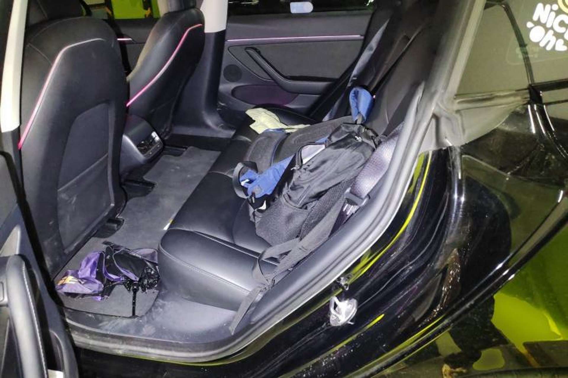 Used Tesla Model 3 2022 Rear-Wheel-Drive Version Left Rear Seat