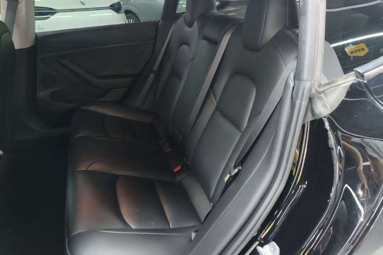 Used Tesla Model 3 2022 Performance High-Performance All-Wheel-Drive Version Left Rear Seat