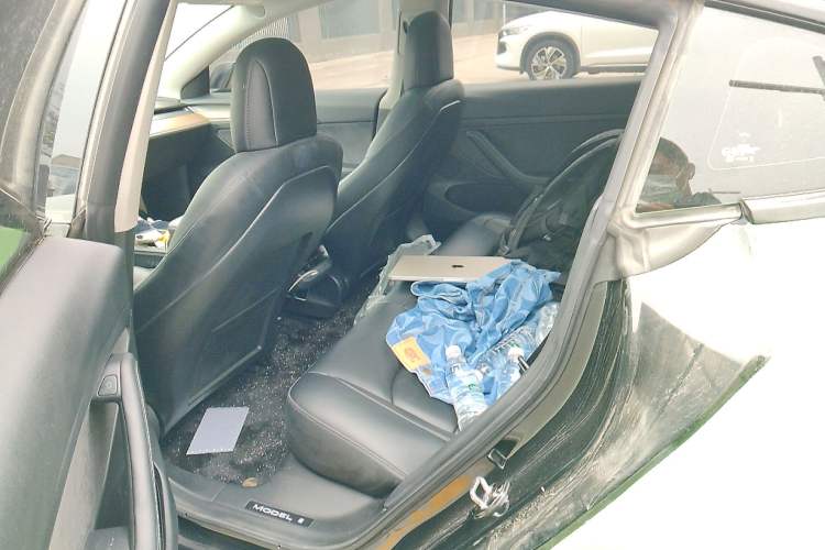 Used Tesla Model 3 2022 Rear-Wheel-Drive Version Left Rear Seat