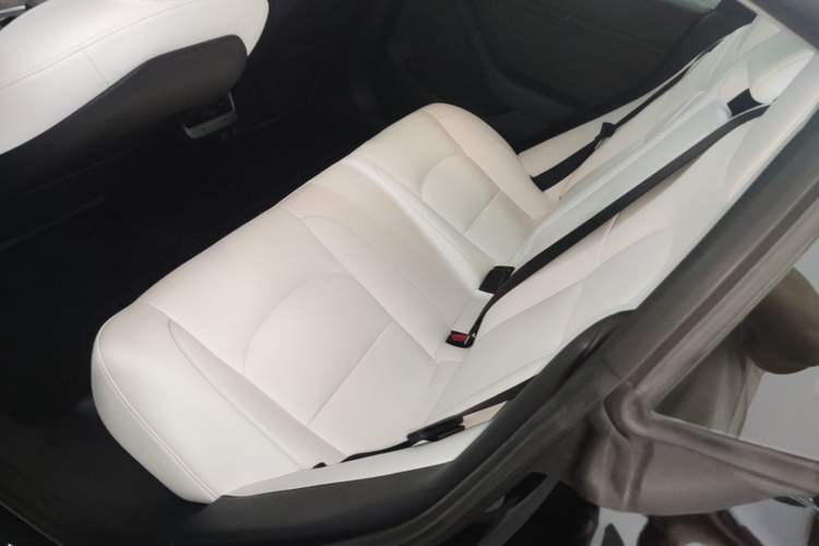 Used Tesla Model 3 2022 Performance High-Performance All-Wheel-Drive Version Left Rear Seat