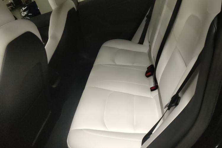 Used Tesla Model 3 2022 Performance High-Performance All-Wheel-Drive Version Left Rear Seat