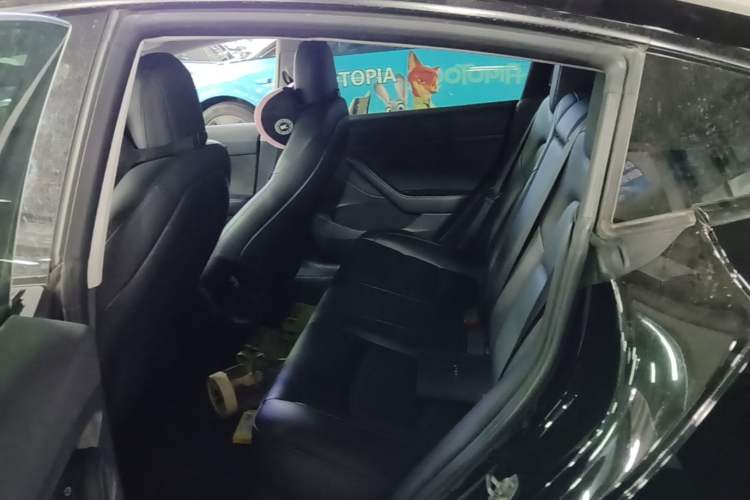Used Tesla Model 3 2022 Rear-Wheel-Drive Version Left Rear Seat
