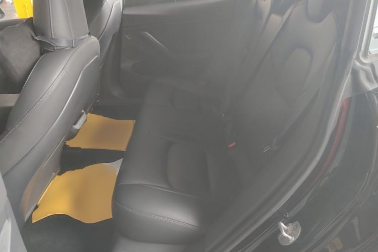 Used Tesla Model 3 2022 Performance High-Performance All-Wheel-Drive Version Left Rear Seat