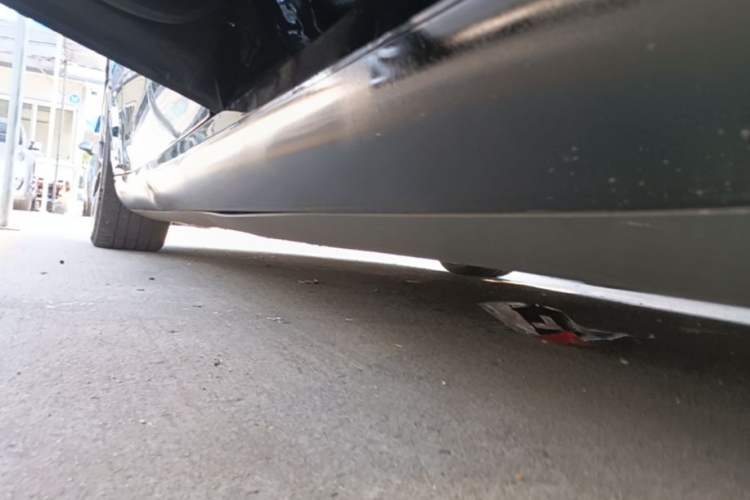 Used Tesla Model 3 2022 Performance High-Performance All-Wheel-Drive Version Left Side Sill