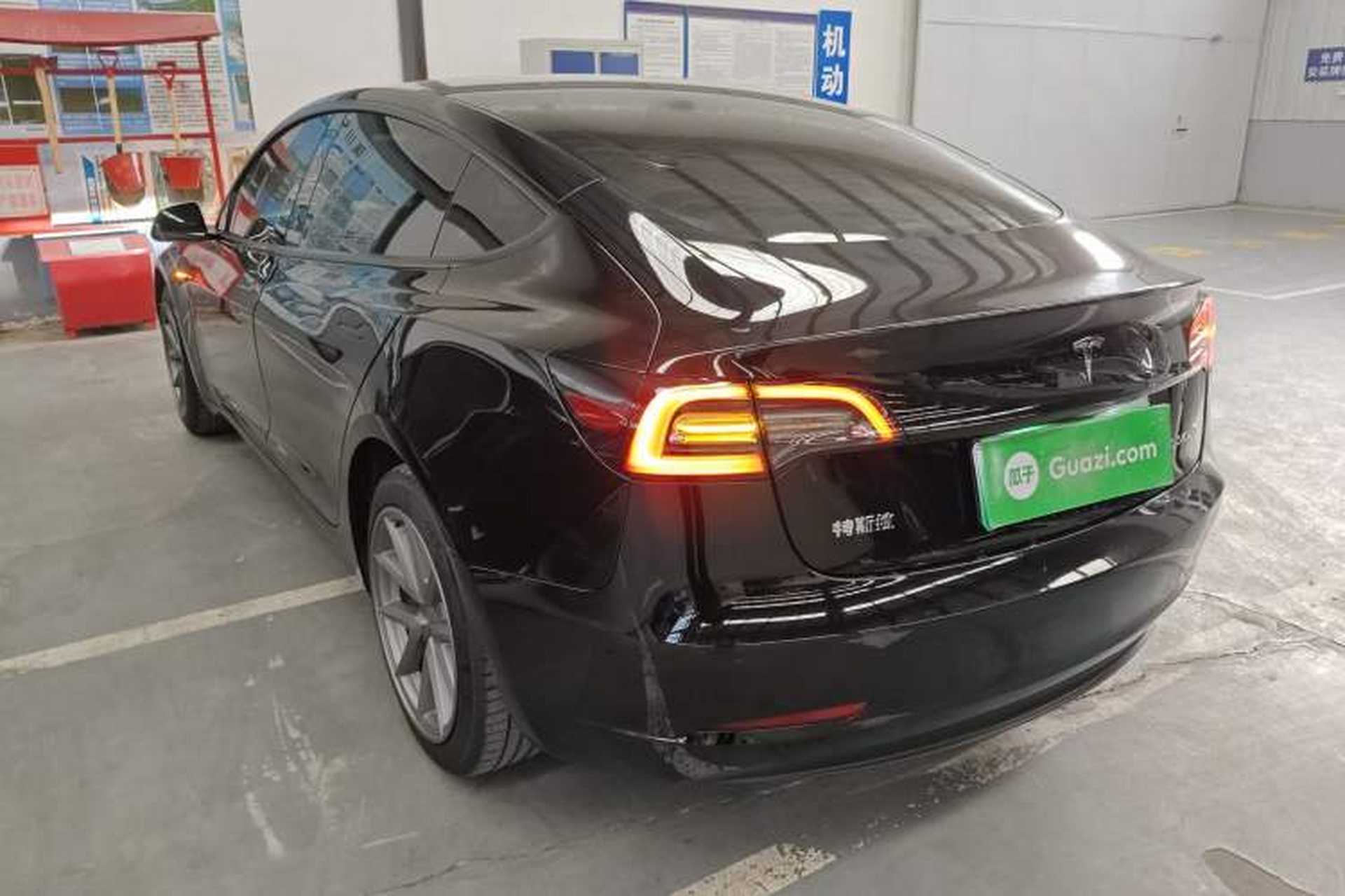 Used Tesla Model 3 2022 Rear-Wheel-Drive Version Rear Left 45 Deg